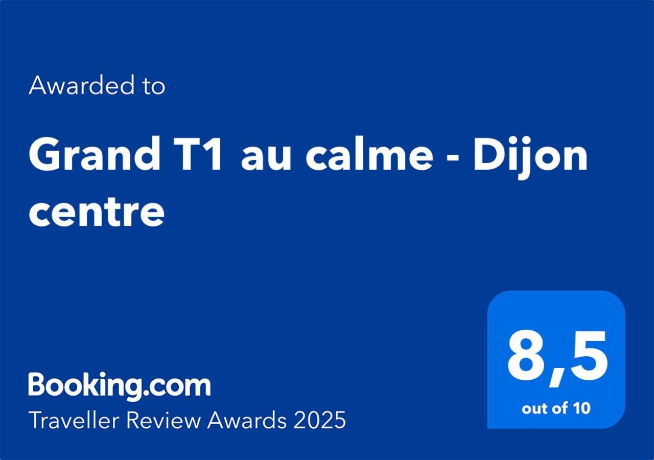 Grand T1 Au Calme - Dijon Centre Apartment Екстериор снимка